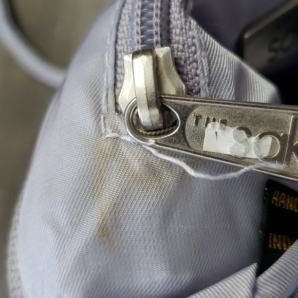 The Sak Small Lilac Knit Crossbody Bag - Picture 7 of 12